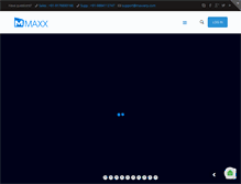 Tablet Screenshot of maxxerp.com